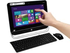 AIO HP AMD E1-2500 1.4GHZ 4GB RAM 1TB HD TOUCH 20