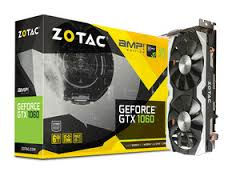 TARJETA DE VIDEO ZOTAC GTX 1060 AMP EDITION 6GBGDDR5 192 BIT