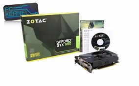 TARJETA DE VIDEO ZOTAC GTX 950 2GB GDDR5 128 BIT