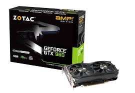 TARJETA DE VIDEO ZOTAC GTX 960 4GB GDDR5 128 BIT