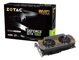 TARJETA DE VIDEO ZOTAC GTX 980 AMP OMEGA 4GB GDDR5 256 BIT